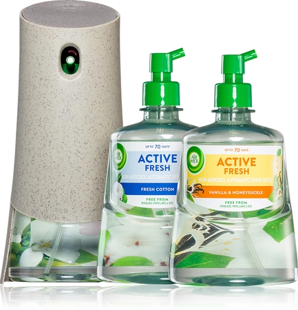 Air Wick Active Fresh 280 days Fragrance Set set cadou