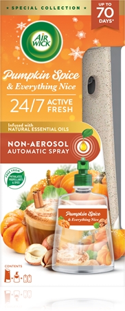 Air Wick Active Fresh Pumpkin Spice & Everything Nice automatický osvěžovač vzduchu s náplní