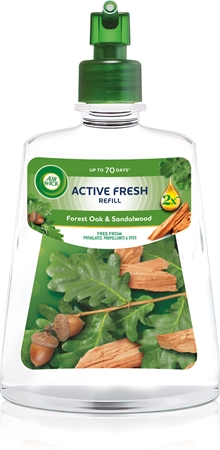 Air Wick Active Fresh Forest Oak & Sandalwood air freshener refill
