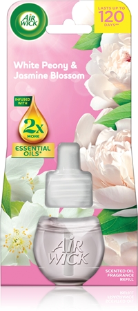 Air Wick Essential Oils White Peony & Jasmine Blossom electric diffuser refill