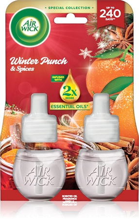 Air Wick Winter Punch&Spices recharge de diffuseur électrique