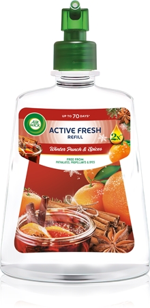 Air Wick Active Fresh Winter Punch & Spices deodorante ricarica