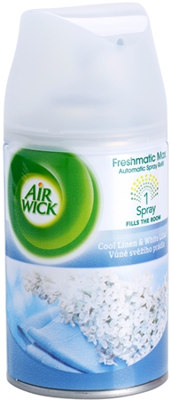Air Wick Essential Oils Cool Linen & White Lilac désodorisant recharge