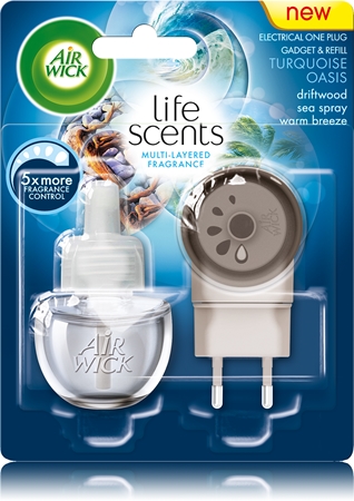 Air Wick Life Scents Turquoise Oasis Electric Air Freshener 19 ml With Refill