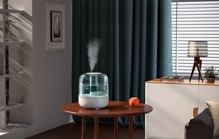 AIRVERSA AH1 diffusore di aromi a ultrasuoni e umidificatore dell’aria Arctic Blue