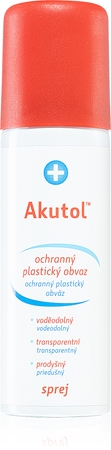 AKUTOL Ochranný plastický obvaz sprej na drobná poranění