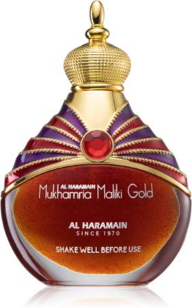 Al Haramain Mukhamria Maliki Gold parfümiertes öl Unisex