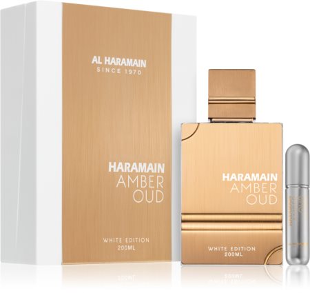 Al Haramain Amber Oud White Edition set uniseks