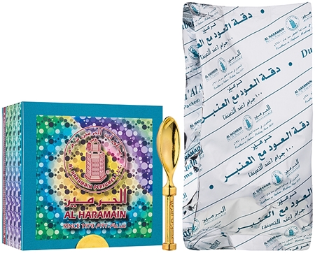 Al Haramain Al Haramain Duggat Al Oudh Ma’Al Amber tamjan