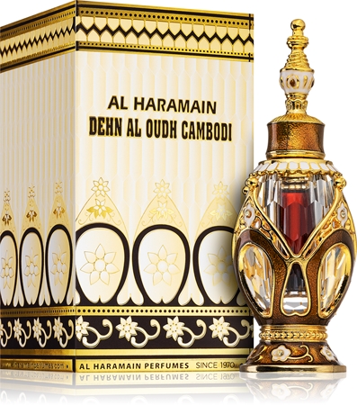 Al Haramain Dehn Al Oudh Cambodi aromatizēta eļļa abiem dzimumiem