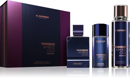 al haramain amber oud dubai night ekstrakt perfum 75 ml   zestaw  