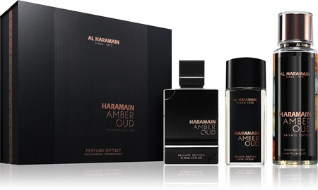 al haramain amber oud private edition woda perfumowana 75 ml   zestaw  