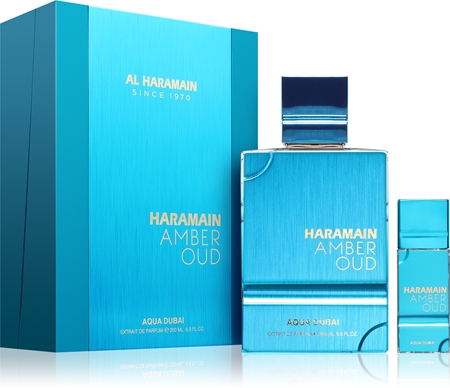 Al Haramain Amber Oud Aqua Dubai perfume extract unisex | notino.co.uk