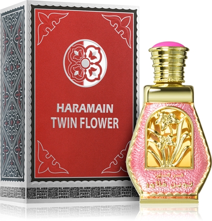 Al Haramain Twin Flower perfumed oil for women