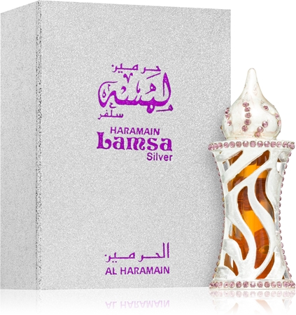 Al Haramain Lamsa Silver perfumed oil unisex