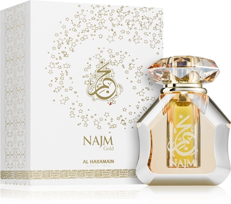 Al Haramain Najm Gold perfumed oil unisex