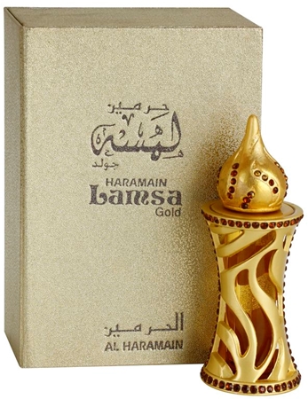 Al Haramain Lamsa Gold perfumed oil unisex