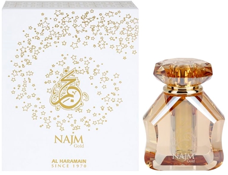 Al Haramain Najm Gold parfémovaný olej unisex
