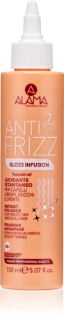 Alama Professional Anti Frizz Gloss Infusion serum bez spłukiwania do nabłyszczania i zmiękczania włosów