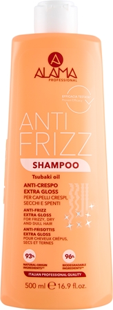 Alama Professional Anti Frizz Gloss Shampoo szampon przeciwko puszeniu się włosów