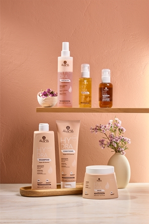 Alama Professional Hydra Sun Milk Phyto-Shield Protective Hair Lotion to protect from the sun