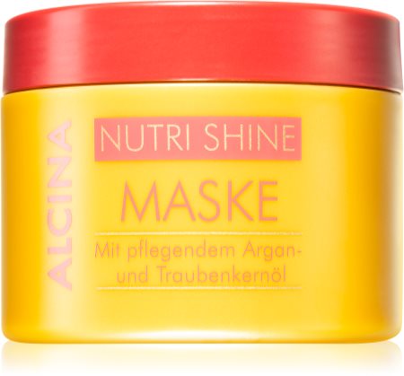 Alcina Nutri Shine hranilna maska za lase z arganovim oljem