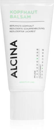 Alcina Sensitive Line bálsamo apaziguador para o couro cabeludo sensível