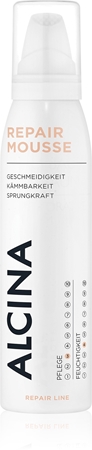 Alcina Repair Line regenerating foam for dry and damaged hair