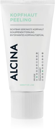 Alcina Sensitive Line exfoliante limpiador para cuero cabelludo sensible