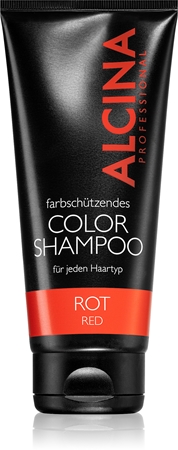 Alcina Color Red champô para tons avermelhados de cabelo
