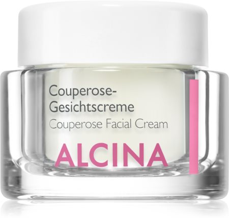 Alcina For Sensitive Skin creme restaurador para pequenos derrames no rosto