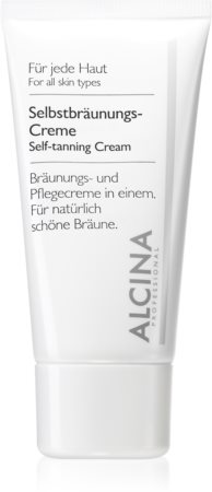 Alcina For All Skin Types crème auto-bronzante visage