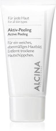 Alcina For All Skin Types esfoliante com efeito ativo para peles suaves e macias