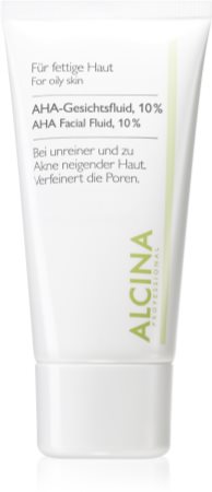 Alcina For Oily Skin 10% AHA skābes šķidrums