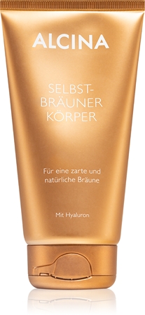 Alcina Self-tanning Body Cream crema autoabbronzante idratante per il corpo