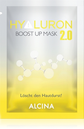 Alcina Hyaluron 2.0 masque textile pour le raffermissement et le lissage immédiat du visage