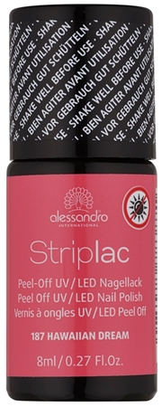 Alessandro Striplac slupovací UV/LED lak na nehty