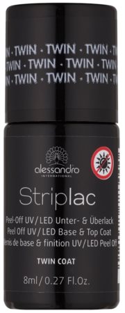 Alessandro Striplac Base UV/LED Top Peel-Off and Coat
