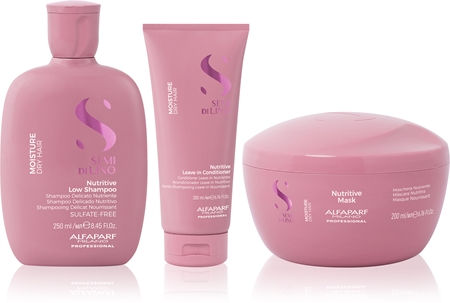 Alfaparf Milano Semi di Lino Moisture Kit set for hydration and shine