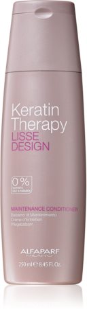 Alfaparf Milano Keratin Therapy Lisse Design après-shampoing nourrissant