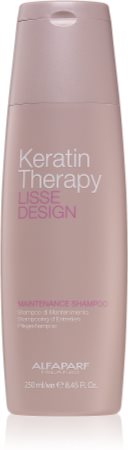 Alfaparf Milano Keratin Therapy Lisse Design shampoo detergente delicato