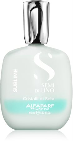 Alfaparf Milano Semi di Lino Sublime Cristalli serum do włosów do nabłyszczania i zmiękczania włosów