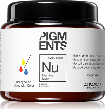Alfaparf Milano Pigments masque nourrissant pour cheveux secs et colorés