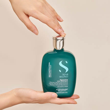 Alfaparf Milano Semi di Lino Reconstruction for Damaged Hair Shampoo til skadet hår