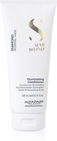 Alfaparf Milano Semi di Lino Diamond Illuminating balsam pentru păr ușor de pieptănat cu efect iluminator