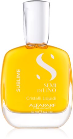 Alfaparf Milano Semi di Lino Sublime Cristalli óleo para cabelo brilhante e macio