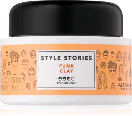 Alfaparf Milano Style Stories The Range Paste matující pasta silné zpevnění