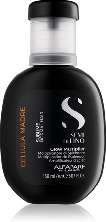 Alfaparf Milano Semi di Lino Sublime Glow Multiplier concentrado para cabelo com vitaminas