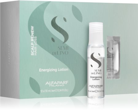 Alfaparf Milano Semi Di Lino Scalp Renew укрепляющая сыворотка против выпадения волос