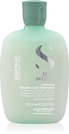 Alfaparf Milano Semi Di Lino Scalp Relief raminamasis šampūnas jautriai galvos odai